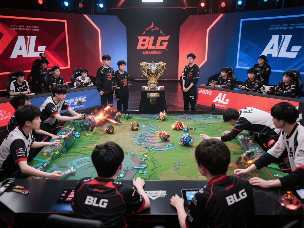 2025赛季第二阶段AL再战BLG勇夺桂冠 第二局BLG展现强者本色,通过精彩的反打