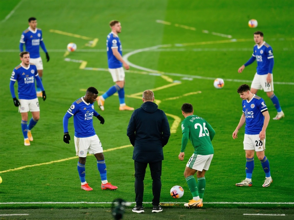 莱斯特城主场悲剧,创英超六连败零进球纪录! 其次,主教练在战术布置上的问题也不断显现